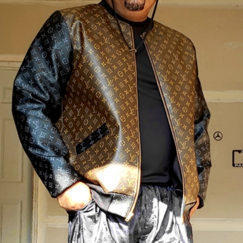 Custom made Louis Vuitton jacket.